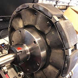 Detail of a Gazelle rotor head